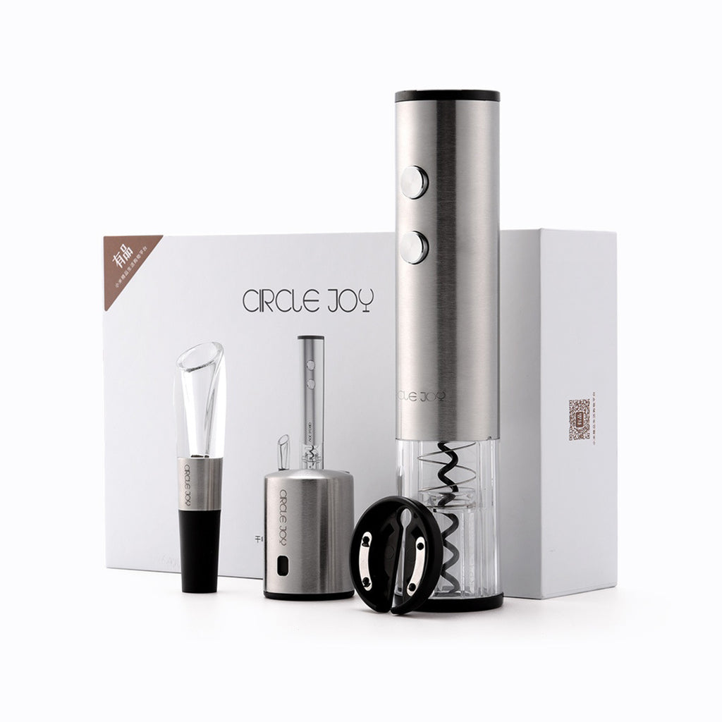 Elektrisk Vinöppnare - Komplett Presentset 4-i-1