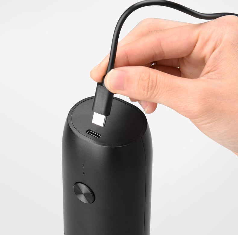 Lättanvänd Elektrisk Krydd- & Pepparkvarn - Perfekt för Äldre